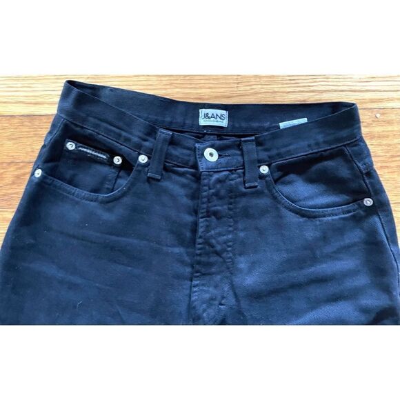 Dolce & Gabbana Black 100% Cotton Straight Leg Jeans 5 pockets WMS 10/32 - Picture 4 of 9